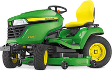 Laden Sie das Bild in den Galerie-Viewer, John Deere Rasentraktor X584 mit 137 cm Accel Deep Mähwerk
