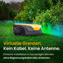 Laden Sie das Bild in den Galerie-Viewer, Stiga kabelloser Mähroboter A 6v - mit kostenloser Abdeckung